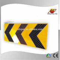 LED solar power arrow warning sign board